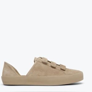 LIBBY D'ORSAY SNEAKER, Stucco Suede, Size 9